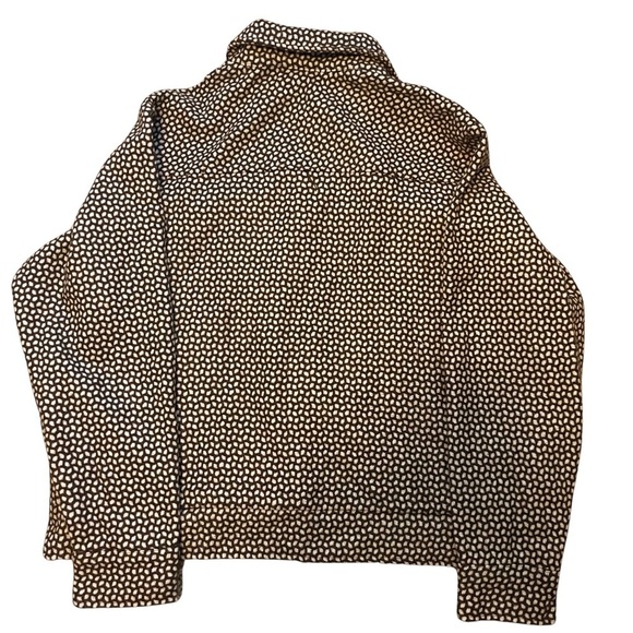 Shannon Ford New York tweed/wool feel. Button down brown/ off white Shacket XL - Picture 2 of 10
